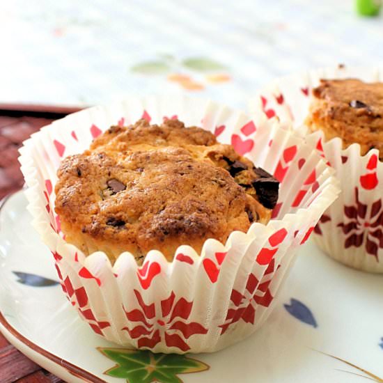 Tofu Chocolate Chip Muffin