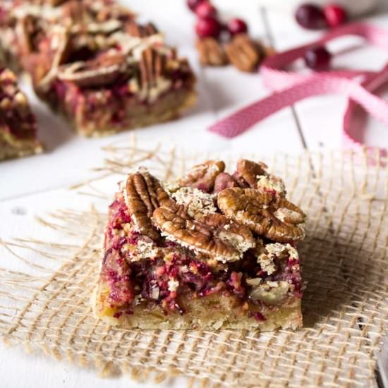 Cranberry Pecan Bars