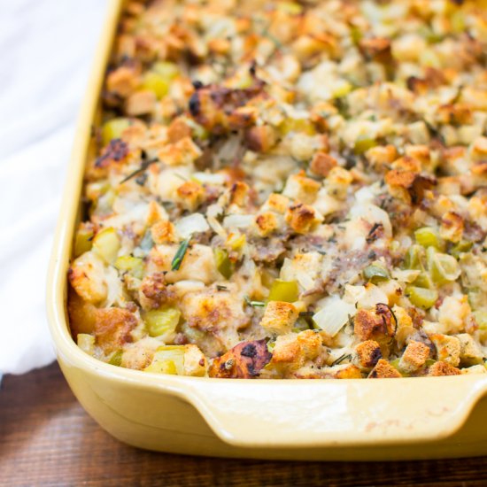 Sage Sausage Stuffing