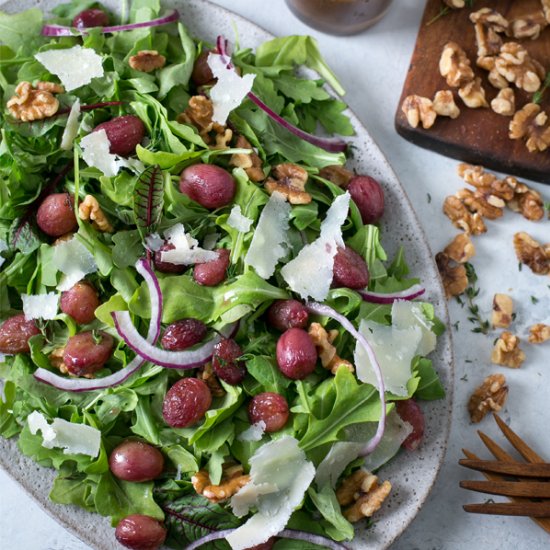 Roasted Grape Pecorino & Arugula