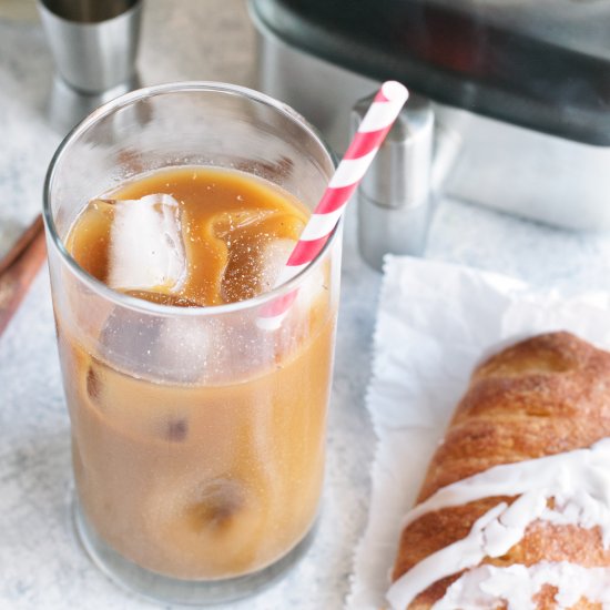 Eggnog Cold Brew Coffee Cocktail