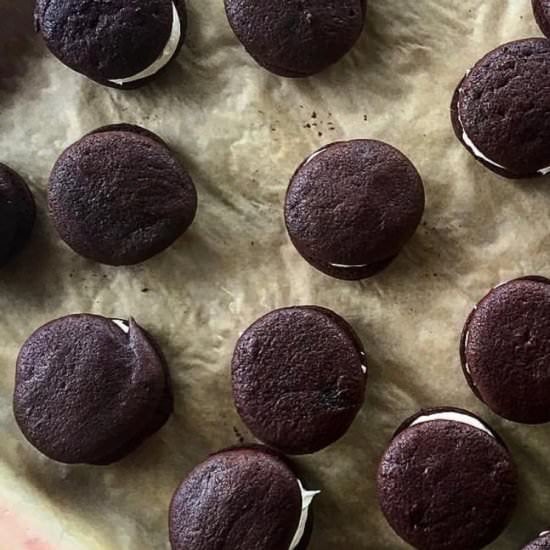 Chocolate Whoopie Pies