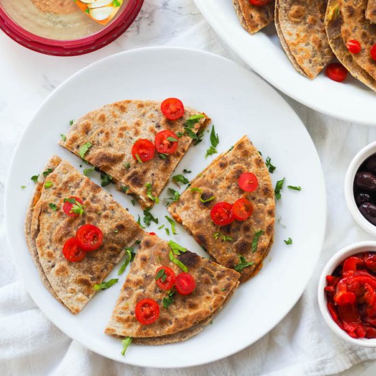 Mediterranean Quesadillas