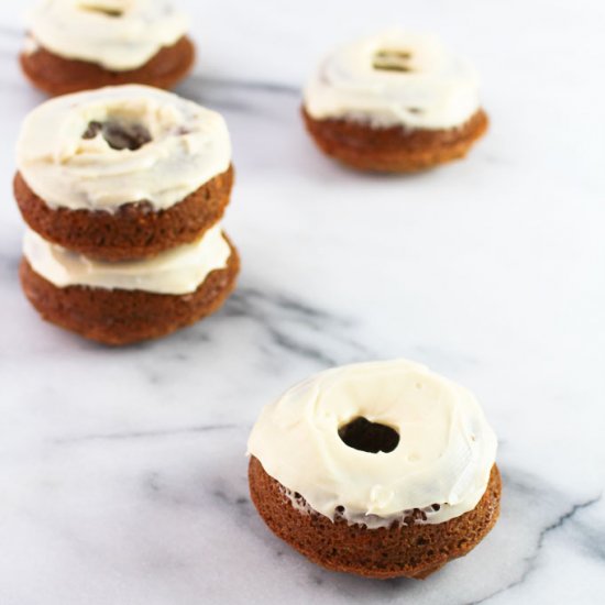 Carrot Cake Donuts