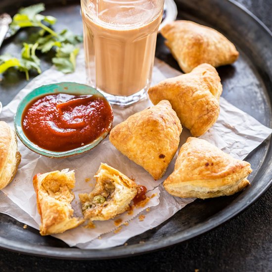 Puff Pastry Samosa