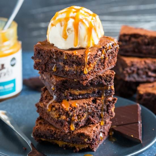 Salted Caramel Brownies