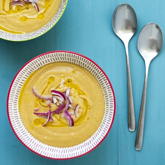 Greek-style yellow split pea soup