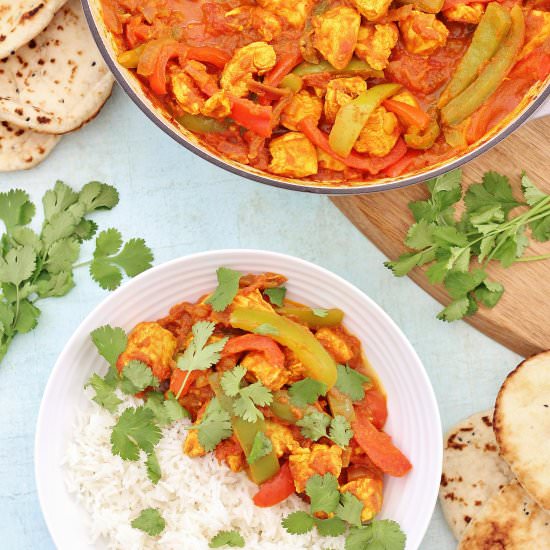 Easy Chicken Jalfrezi