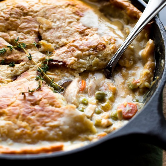 Easy Skillet Pot Pie