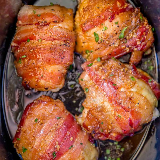 Bacon Brown Sugar Garlic Chicken