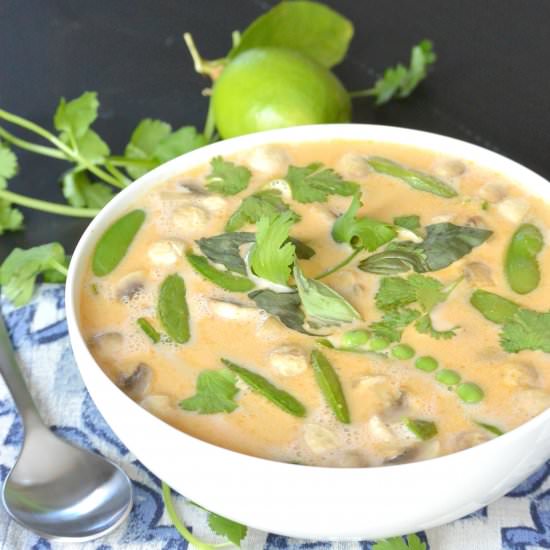 Spicy Coconut Soup (Vegan)