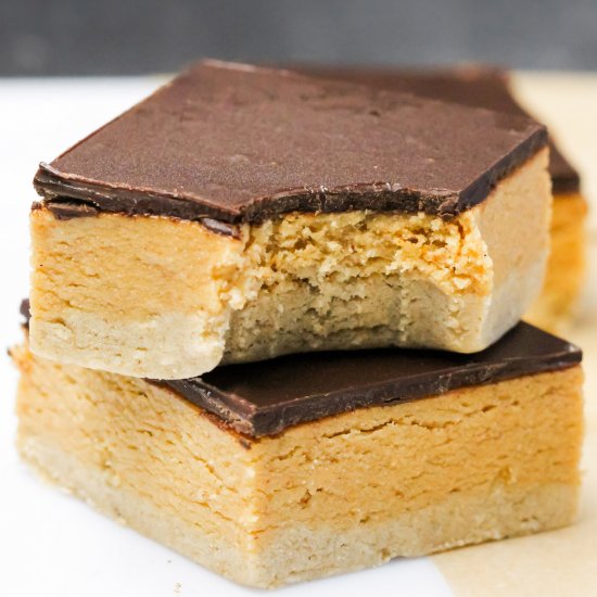 No Bake Healthy Peanut Butter Bars