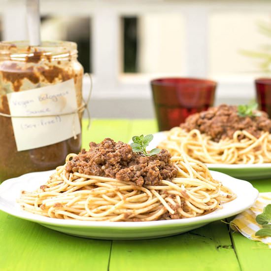 Soy-free Vegan Bolognese Sauce