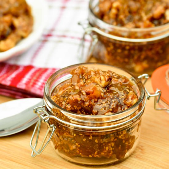 Lebanese Dried Fig Jam