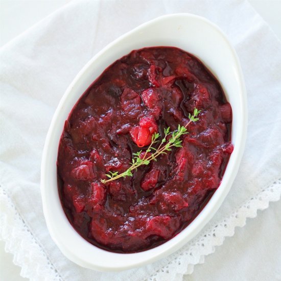 Instant Pot Cranberry Sauce