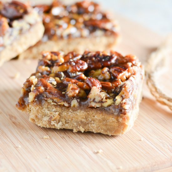 Decadent Honey Pecan Squares