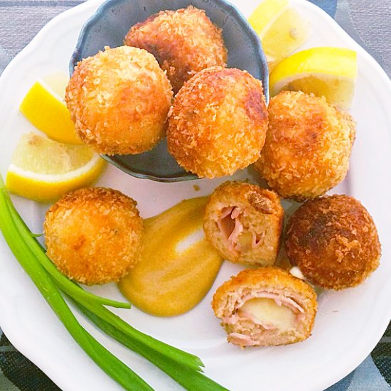 Chicken Cordon Bleu Bites