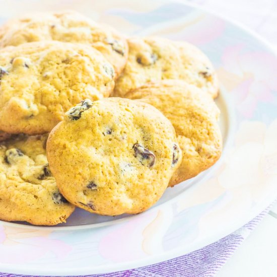 Vintage Raisin Cookies