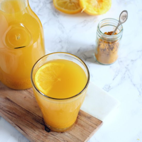 Chamomile and Turmeric Iced Tea