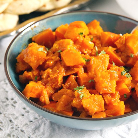 Spicy Afghan Braised Pumpkin