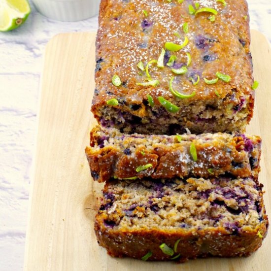 Blueberry Gingerbread Loaf