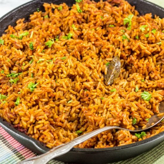 Oven-Baked Jollof Rice