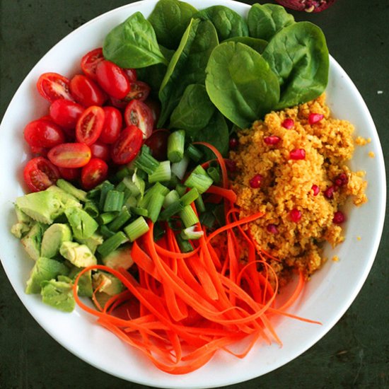 Healing Cauliflower Rice Bowl