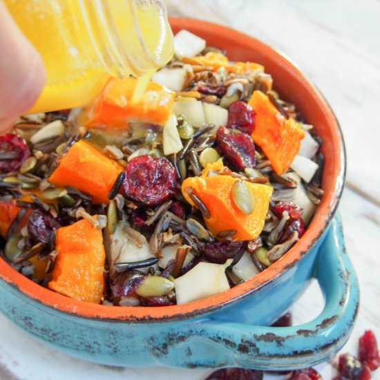 Butternut Squash Wild Rice Salad