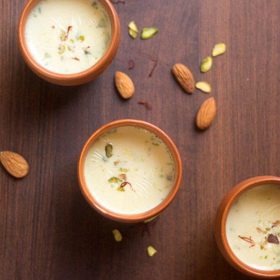 Masala Doodh for Kojagiri Pournima