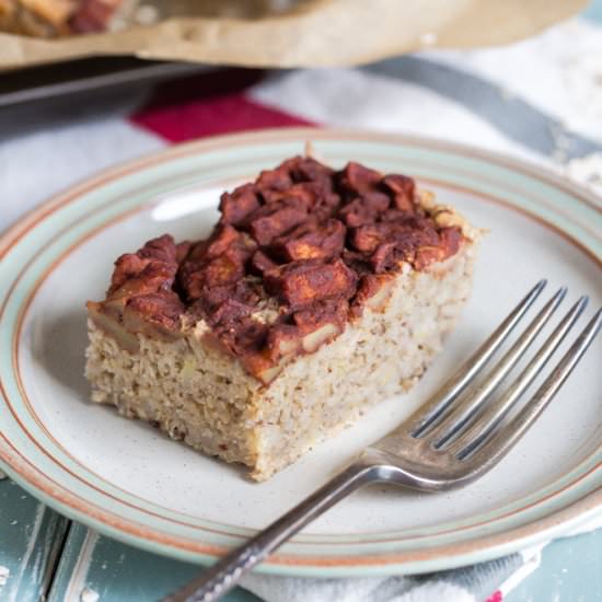 Apple and Cinnamon Baked Oats