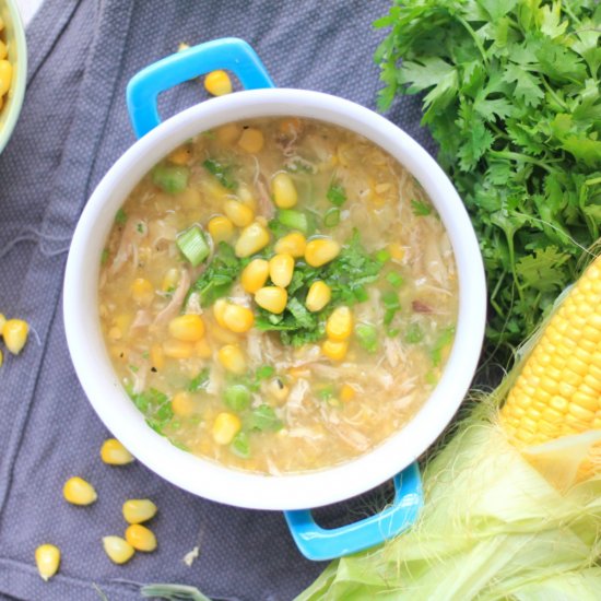 Sweet Corn and Chicken Chowder