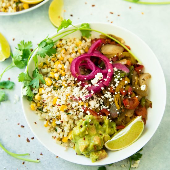 Vegan Burrito Bowls