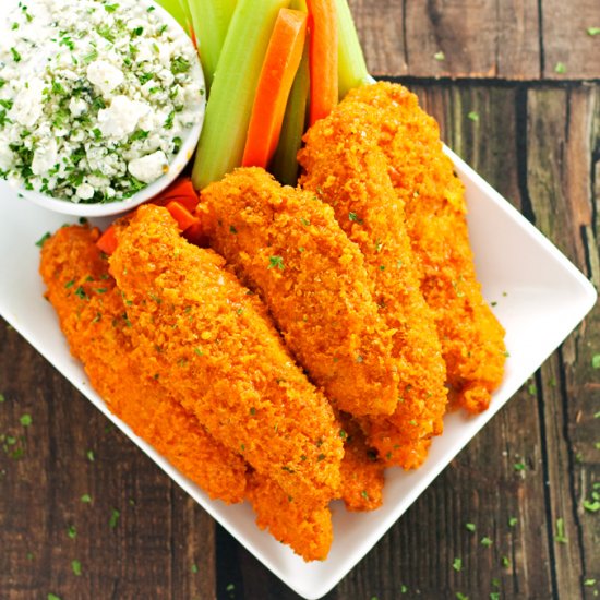 Baked Buffalo Chicken Tenders