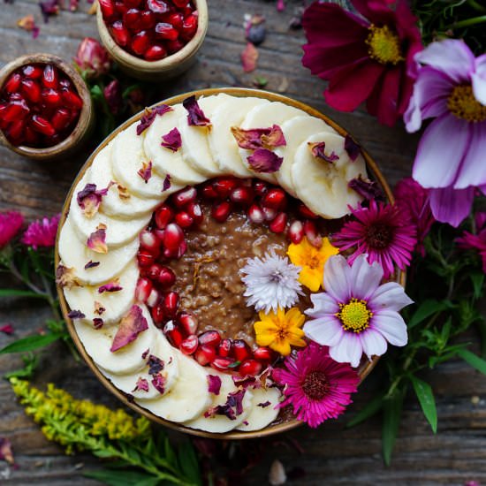 Pumpkin Gingerbread Porridge