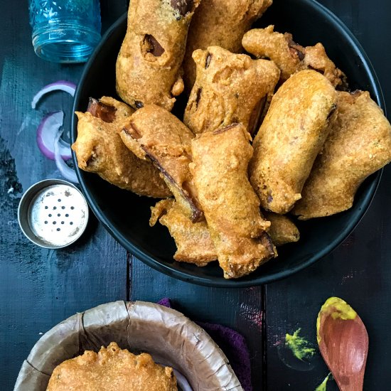 Crispy Eggplant Fritters