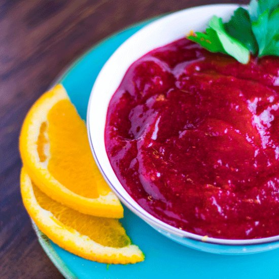 Chris’s Cranberry Orange Sauce