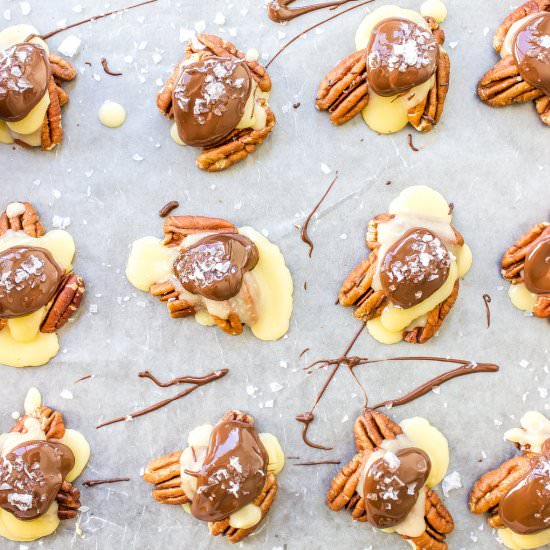 Salted Caramel Turtle Candy