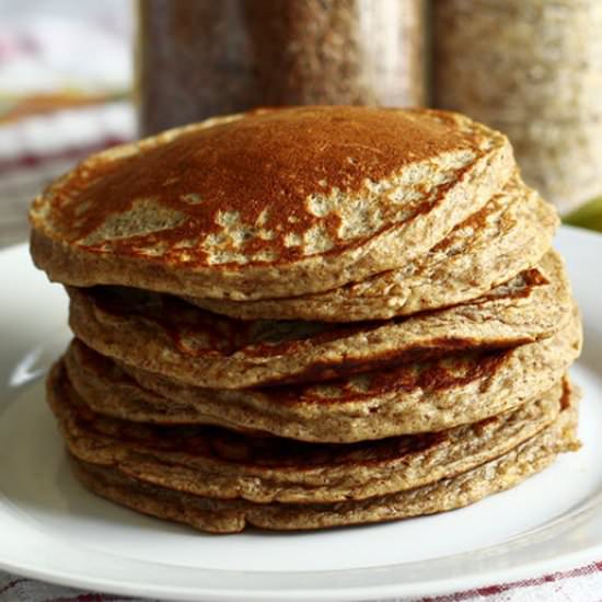 Banana Pancakes with Coconut Syrup