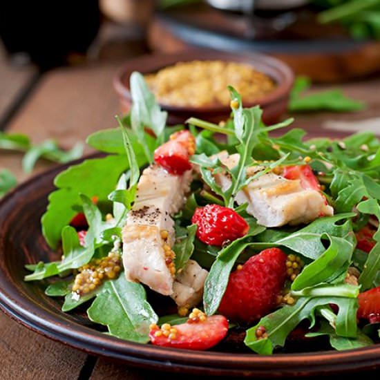 Summery Strawberry Chicken Salad