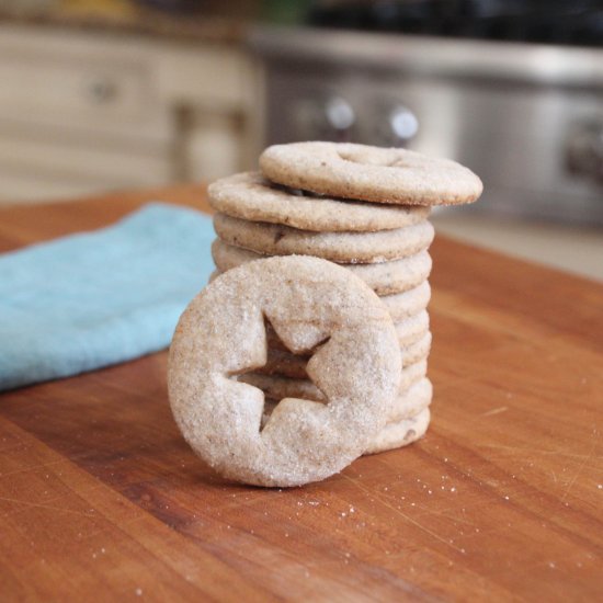 Chai Spiced Coffee Sugar Cookies