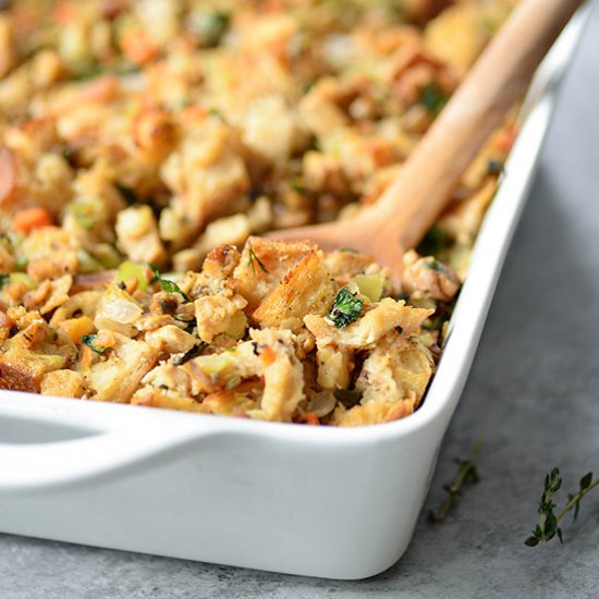 The Best Vegan Stuffing