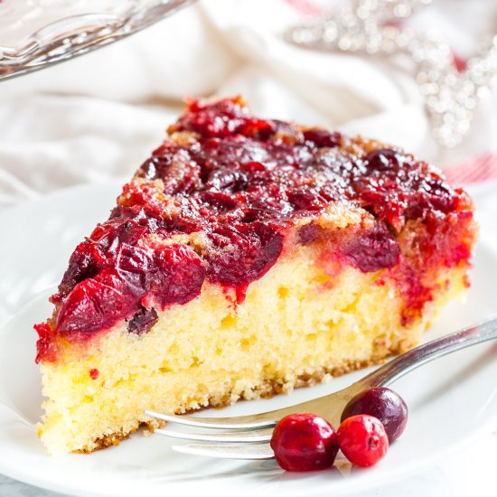 Cranberry Upside Down Cake