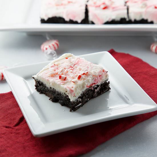 Peppermint Pattie Brownies