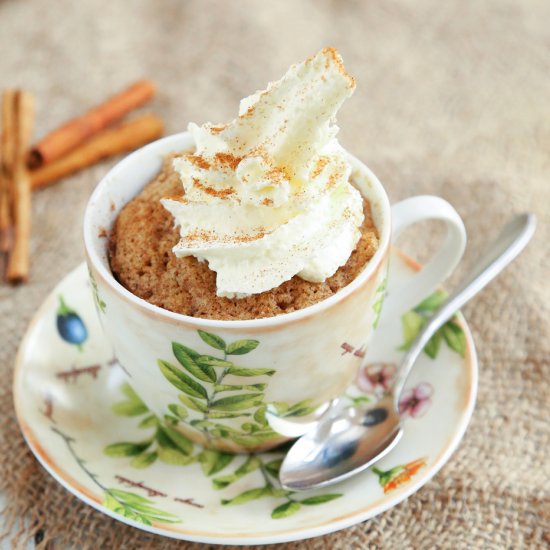 Cinnamon Keto Mug Cake