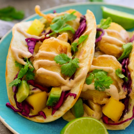 Tacos de Pescado Veganos