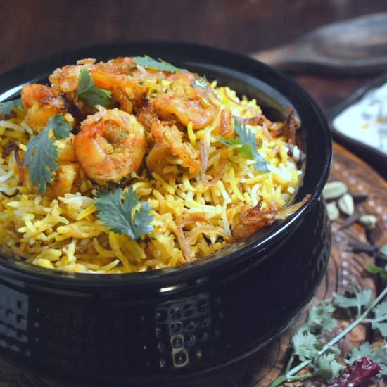 Prawn Biryani