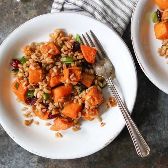 Fall Farro Salad