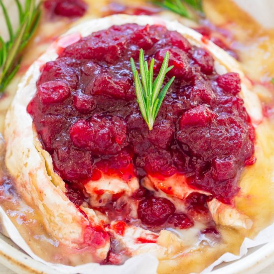 Cranberry Baked Brie