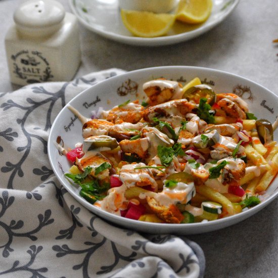 Chicken Shawarma Fries