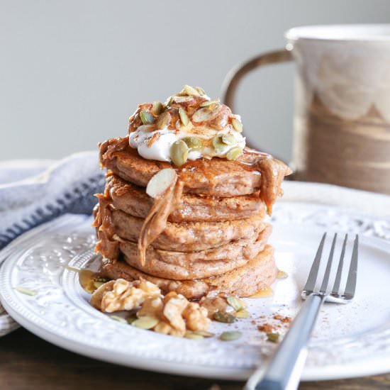 Vegan Sweet Potato Pancakes